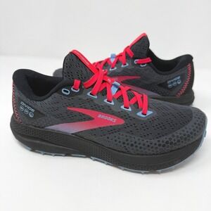 Brooks Divide 3 Womens Trail Running Shoes Black Red Blue 1203681B057 Size 6 B